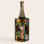Skull and Flowers Pattern Wine Chiller Gallery Image 1