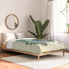 A Quiet Summer Spot (Monster Book Lover) Comforter Gallery Image 2
