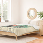 A Quiet Summer Spot (Monster Book Lover) Duvet Cover Gallery Image 2