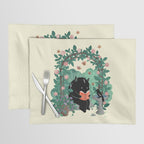 A Quiet Summer Spot (Monster Book Lover) Placemat Gallery Image 1