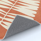 Rust Fern Rug Gallery Image 4