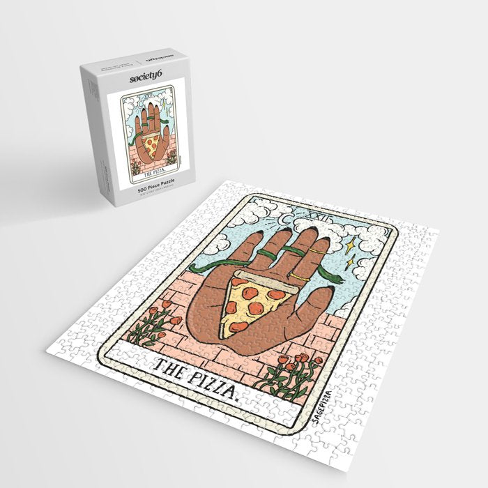 PIZZA READING (DARK) Jigsaw Puzzle Gallery Image 2
