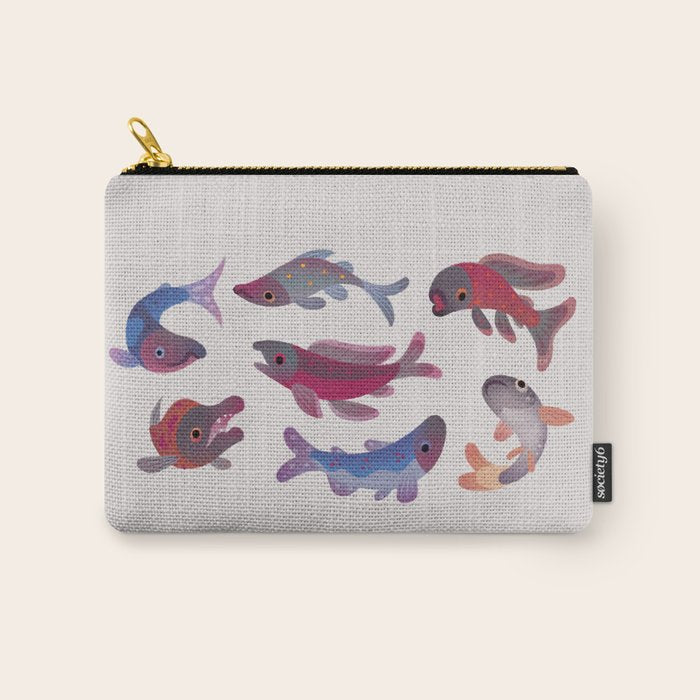 Salmon Carry All Pouch Gallery Image 1