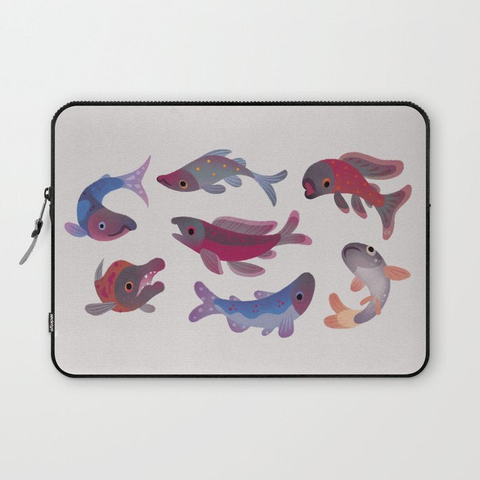 Salmon Laptop Sleeve Gallery Image 1