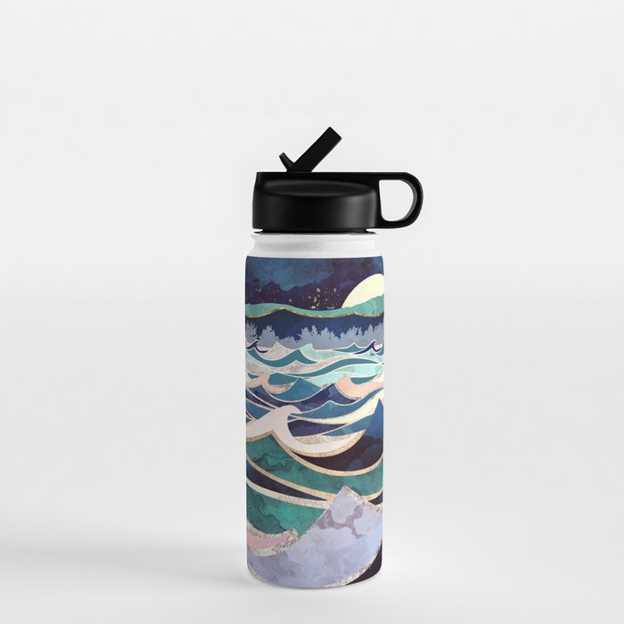 Moonlit Ocean Water Bottle Gallery Image 1