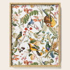 Floral and Birds XXXII Serving Tray Gallery Image 1