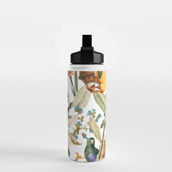 Floral and Birds XXXII Water Bottle Gallery Image 2