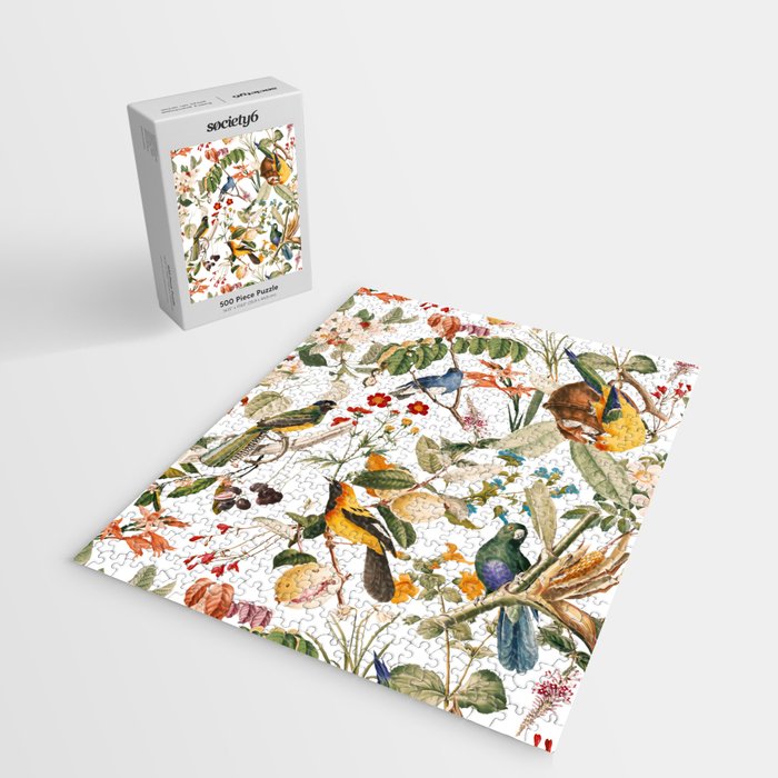 Floral and Birds XXXII Jigsaw Puzzle Gallery Image 2