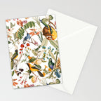 Floral and Birds XXXII Stationery Card Gallery Image 2