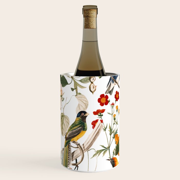 Floral and Birds XXXII Wine Chiller Gallery Image 2