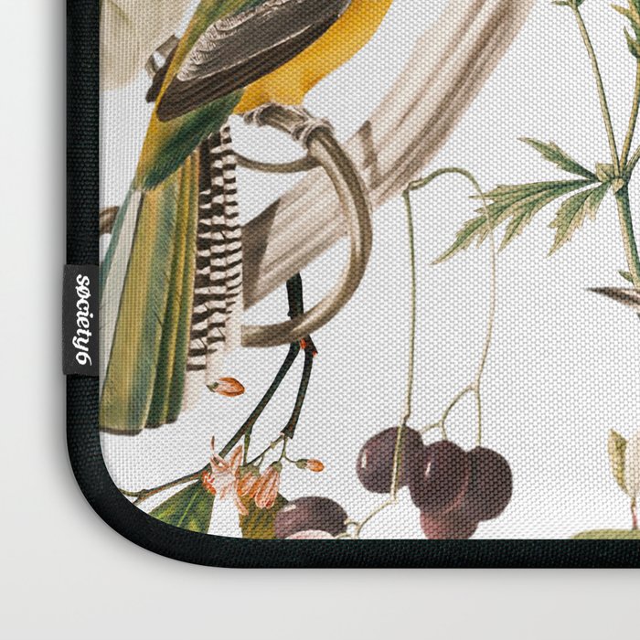 Floral and Birds XXXII Laptop Sleeve Gallery Image 3