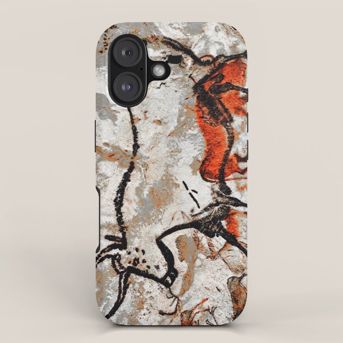 Prehistoric Bull Lascaux Cave Painting iPhone Case Gallery Image 1