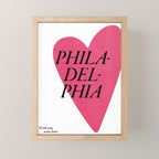 Wish You Were Here - Philadelphia Mini Art Print Gallery Image 1