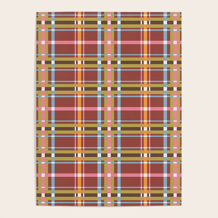 Autumn Tartan Charm Poster Gallery Image 4