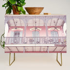 Pretty in Pink x New Orleans French Quarter Photography Credenza Gallery Image 1