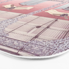 Pretty in Pink x New Orleans French Quarter Photography Bath Mat Gallery Image 3