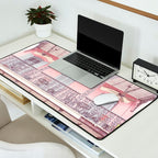 Pretty in Pink x New Orleans French Quarter Photography Desk Mat Gallery Image 2