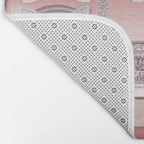 Pretty in Pink x New Orleans French Quarter Photography Bath Mat Gallery Image 2