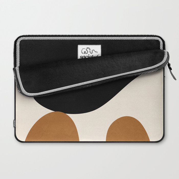 Abstract Art Minimal Shape 5 Laptop Sleeve Gallery Image 2