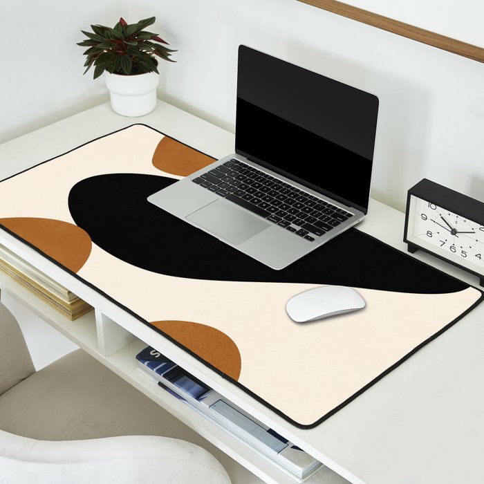 Abstract Art Minimal Shape 5 Desk Mat Gallery Image 2