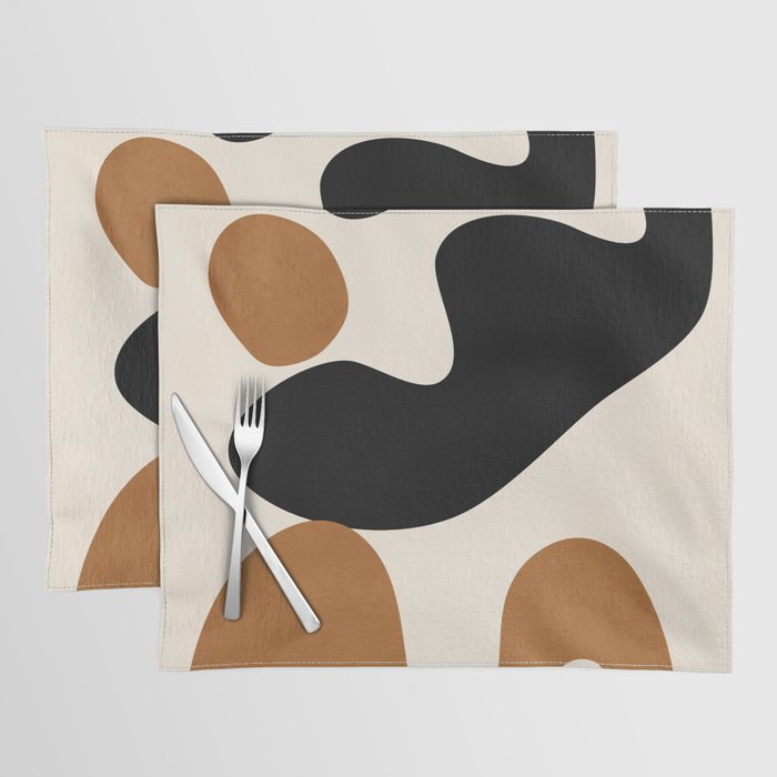 Abstract Art Minimal Shape 5 Placemat Gallery Image 1