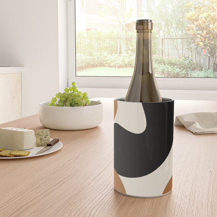 Abstract Art Minimal Shape 5 Wine Chiller Gallery Image 4
