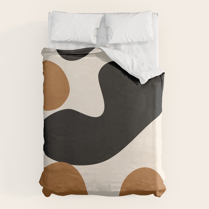 Abstract Art Minimal Shape 5 Duvet Cover Gallery Image 1