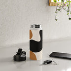 Abstract Art Minimal Shape 5 Water Bottle Gallery Image 4