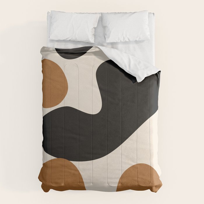 Abstract Art Minimal Shape 5 Comforter Gallery Image 6