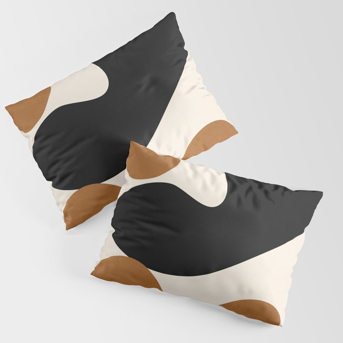 Abstract Art Minimal Shape 5 Pillow Sham Gallery Image 3