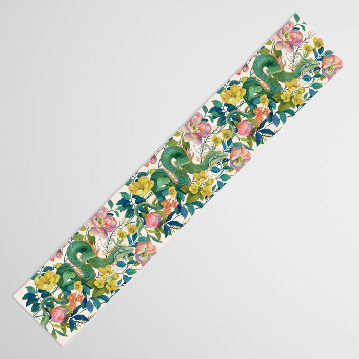 Floral Dragon Table Runner Gallery Image 3