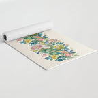 Floral Dragon Yoga Mat Gallery Image 2