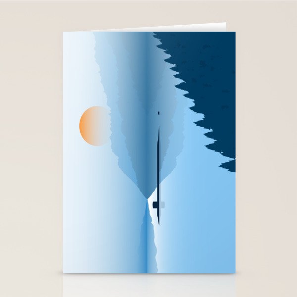 Misty Submarine Stationery Card Gallery Image 2