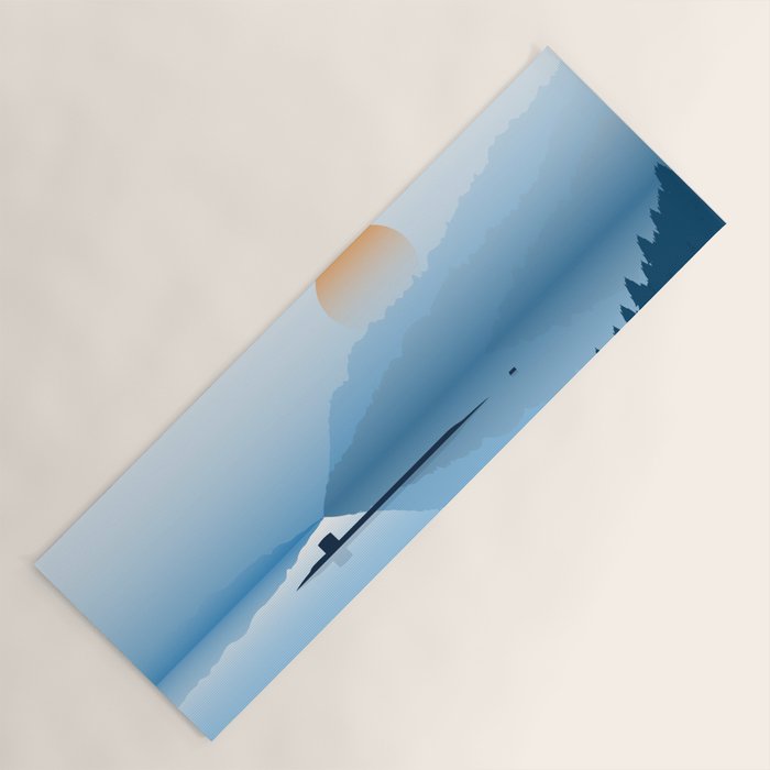 Misty Submarine Yoga Mat Gallery Image 1