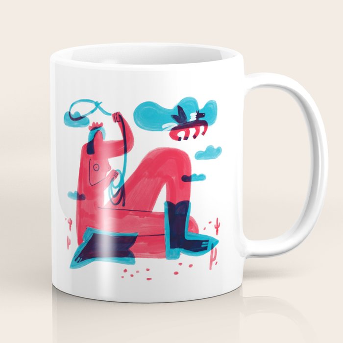 Runaway Pegasus Coffee Mug Gallery Image 1