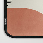 Abstract Lines Composition - Orange Brown Laptop Sleeve Gallery Image 3