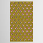 Block pink floral  Tablecloth Gallery Image 2
