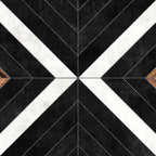 Urban Tribal Pattern No.1 - Concrete and Wood Coffee Mug Gallery Image 2
