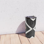 Urban Tribal Pattern No.1 - Concrete and Wood Travel Mug Gallery Image 4