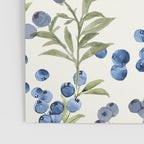âWild Blueberryâ - Botanical Pattern Poster Gallery Image 3