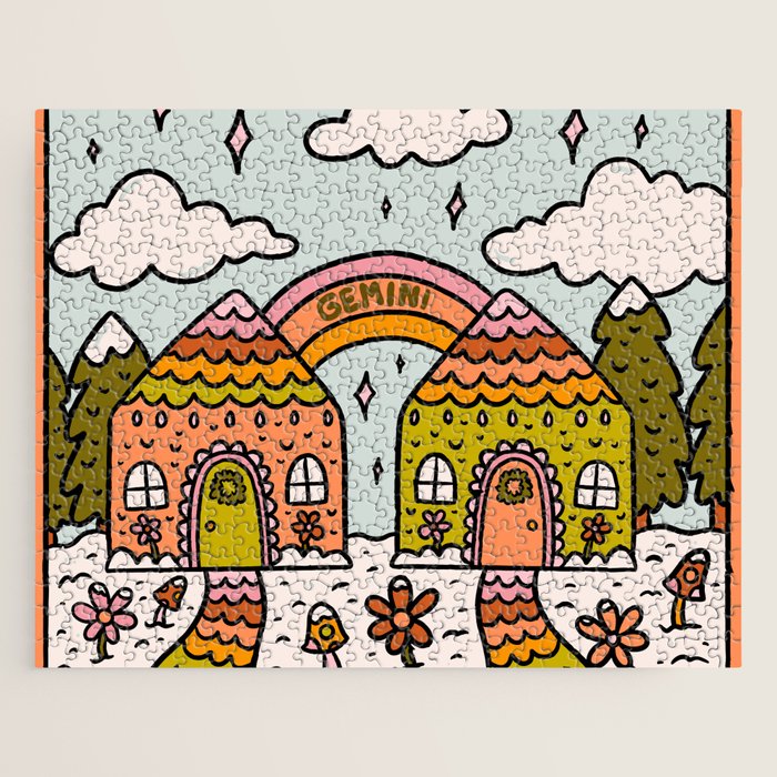 Gemini Gingerbread House Jigsaw Puzzle Gallery Image 1
