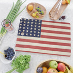 American Flag Painting Cutting Board Gallery Image 2