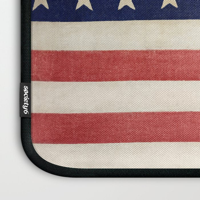 American Flag Painting Laptop Sleeve Gallery Image 3