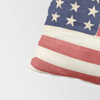 American Flag Painting Pillow Sham Gallery Image 4