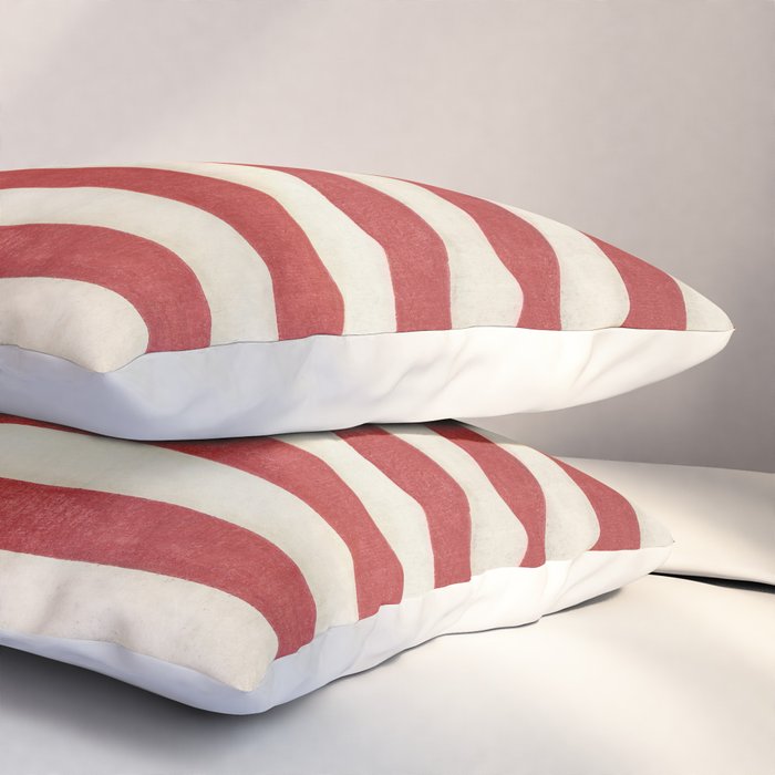 American Flag Painting Pillow Sham Gallery Image 3