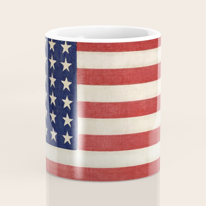 American Flag Painting Coffee Mug Gallery Image 4