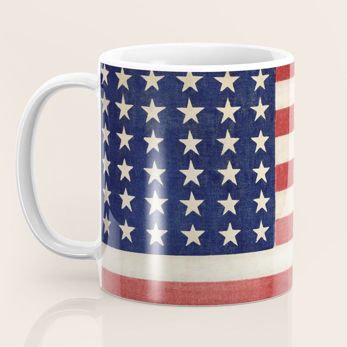 American Flag Painting Coffee Mug Gallery Image 3