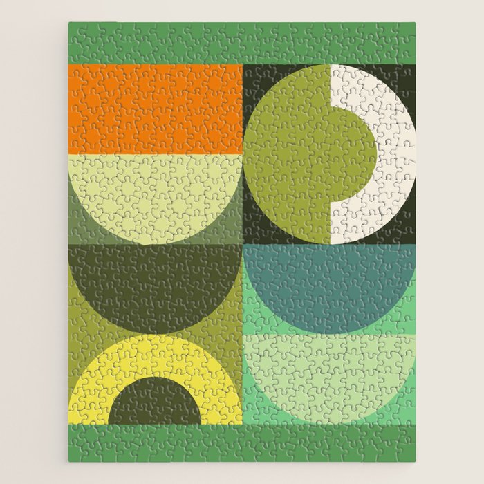 Modern Geometric 90A Jigsaw Puzzle Gallery Image 1