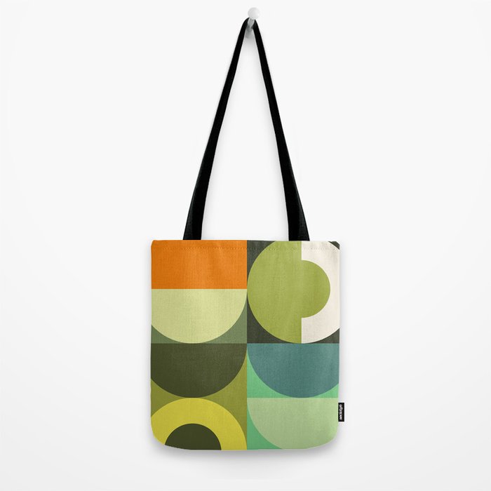 Modern Geometric 90A Tote Bag Gallery Image 2