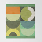 Modern Geometric 90A Throw Blanket Gallery Image 2